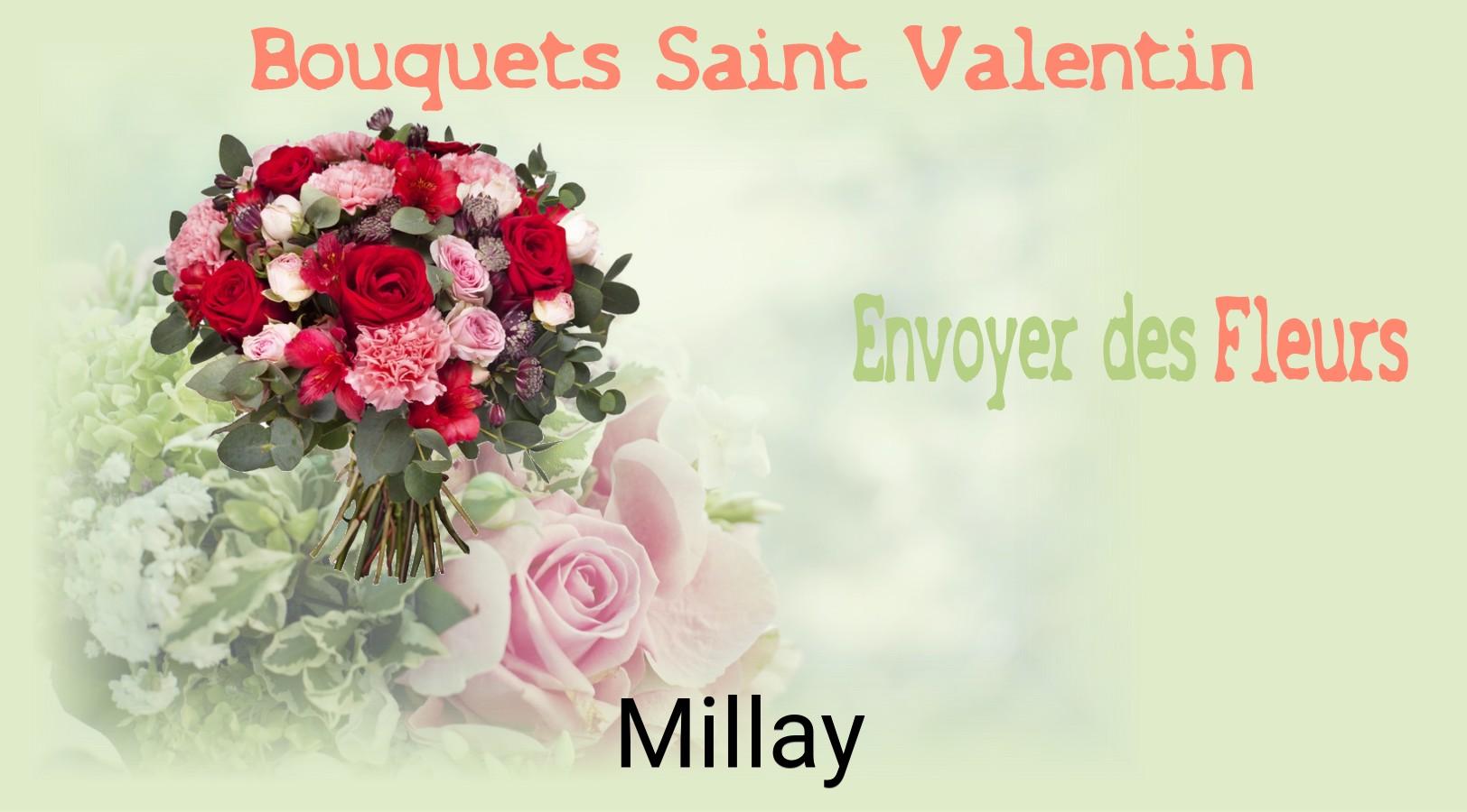Roses de Saint-Valentin livrées à Millay